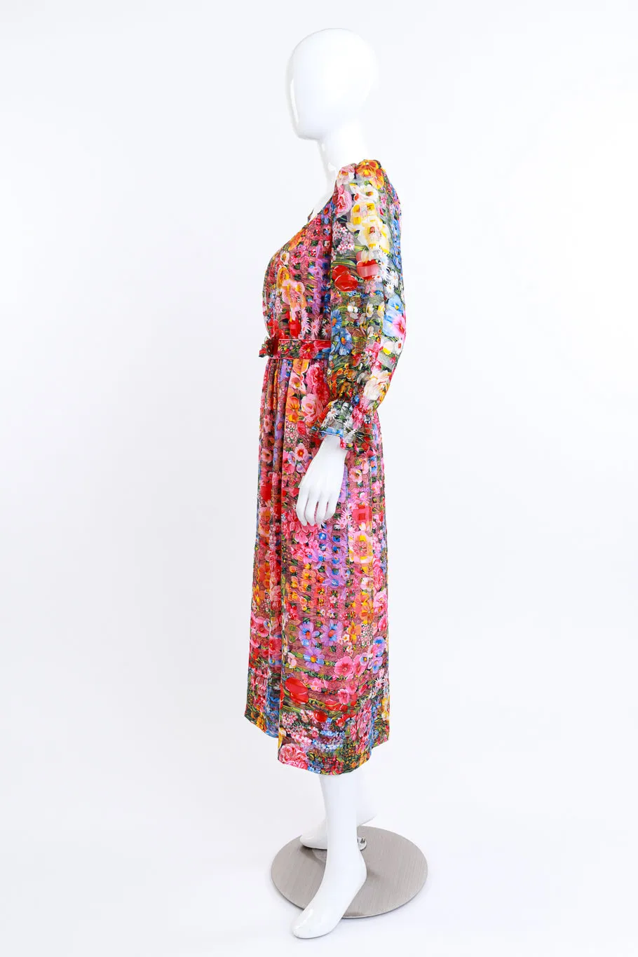 Garden Bouquet Peasant Dress II
