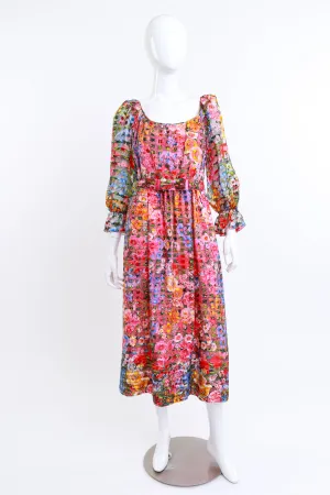 Garden Bouquet Peasant Dress II