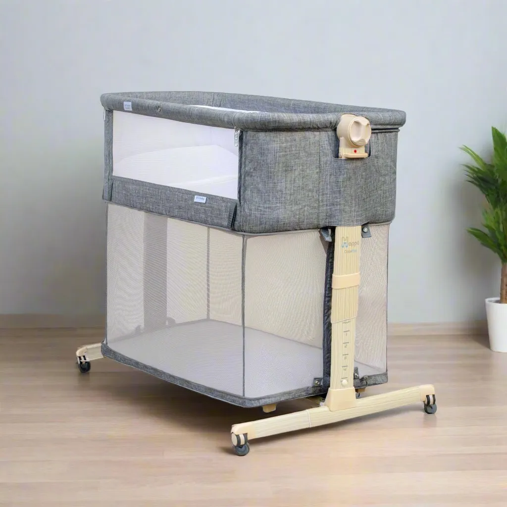 HAPPA 4 in 1 Cot n Play - New York Grey
