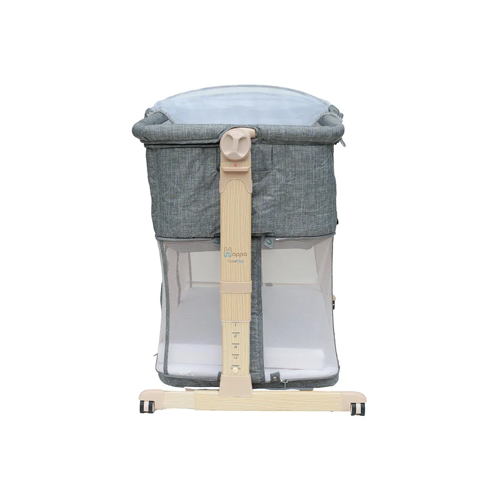 HAPPA 4 in 1 Cot n Play - New York Grey