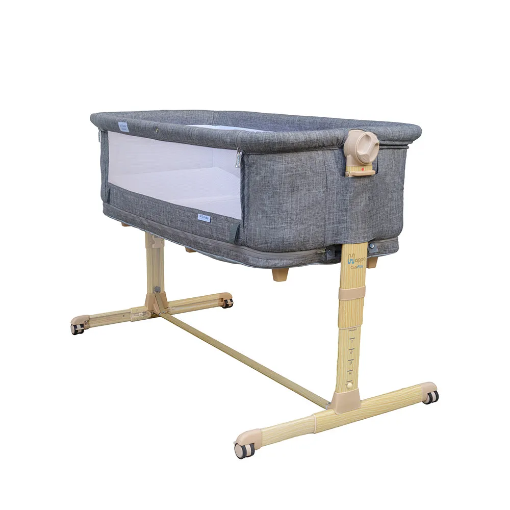 HAPPA 4 in 1 Cot n Play - New York Grey