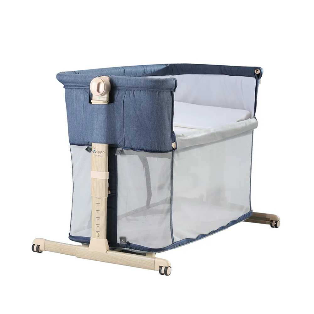 HAPPA 4 in 1 Cot n Play - Ocean Blue ( Free Peter Rabbit Pillow )