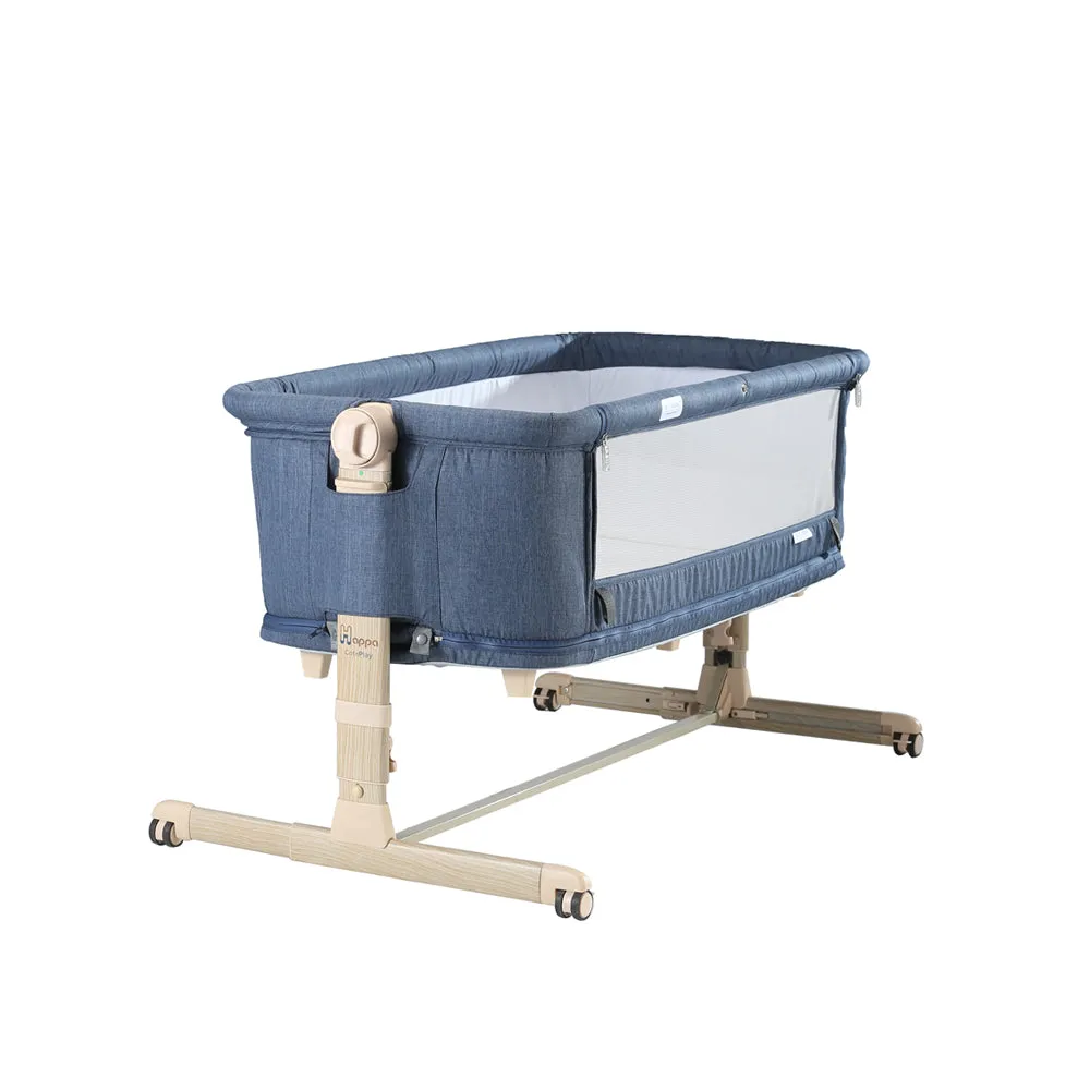 HAPPA 4 in 1 Cot n Play - Ocean Blue ( Free Peter Rabbit Pillow )