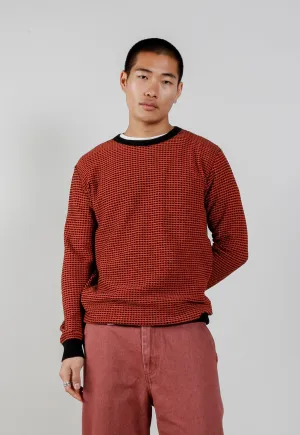 Hasan Men's Organic Cotton Jumper | Orange