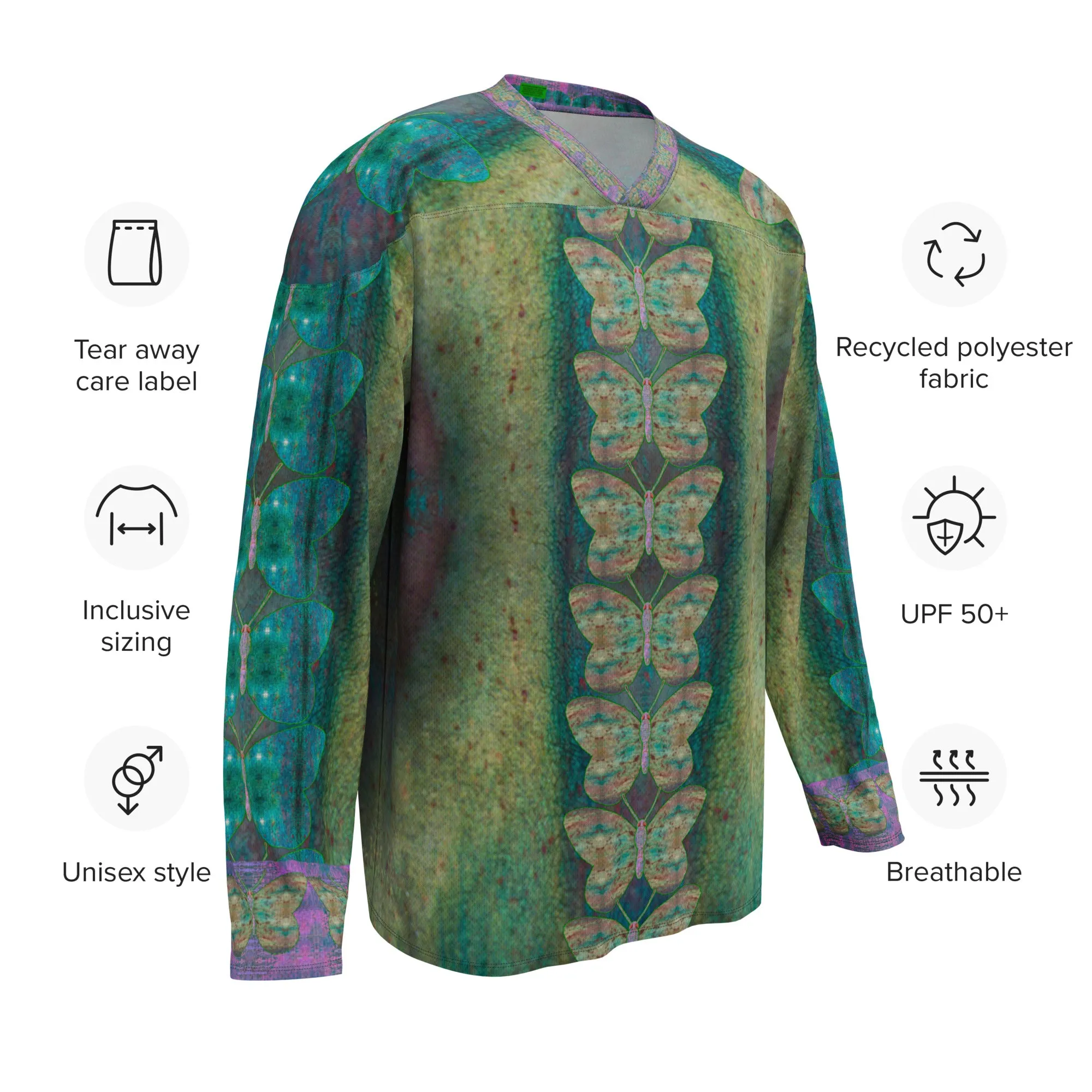 Hockey Jersey (Unisex)(Butterfly Glade Denizen) RJSTH@Fabric#4 RJSTHS2024 RJS