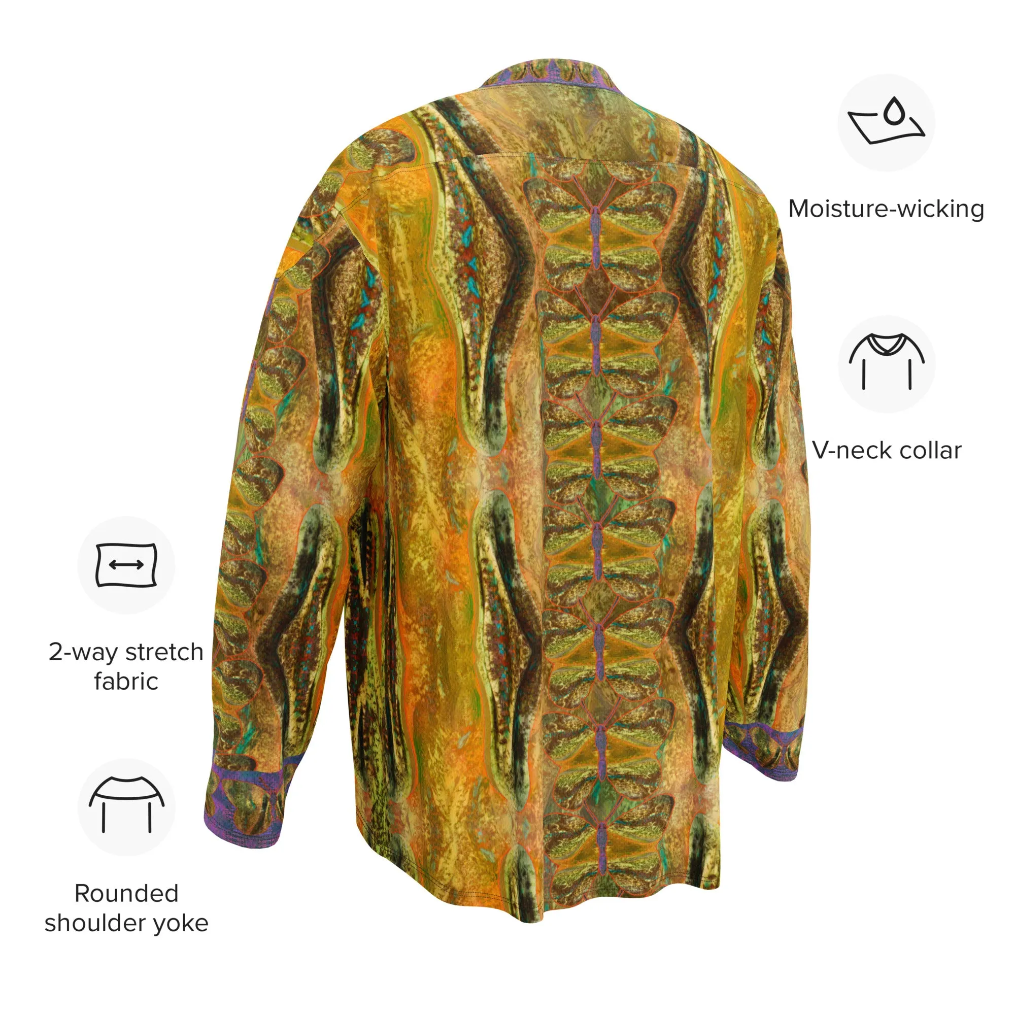 Hockey Jersey (Unisex)(Butterfly Glade Denizen) RJSTH@Fabric#6 RJSTHS2024 RJS