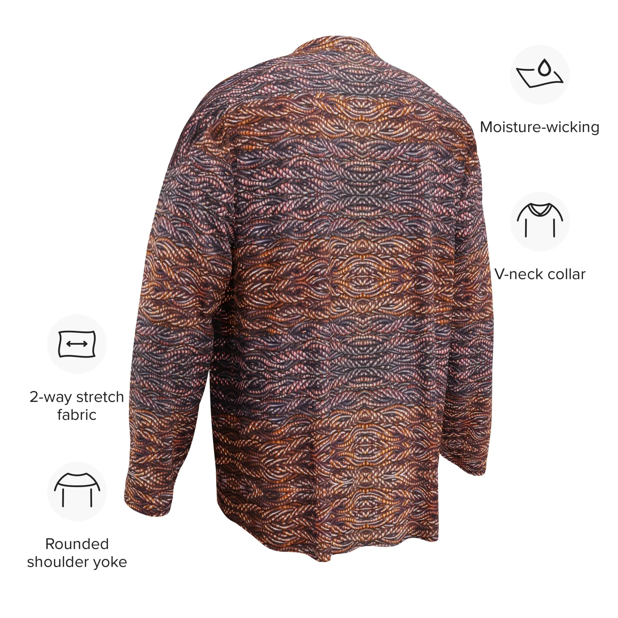 Hockey Jersey (Unisex)(Grail Hearth Core Copper Fabric) RJSTHS2024 RJS