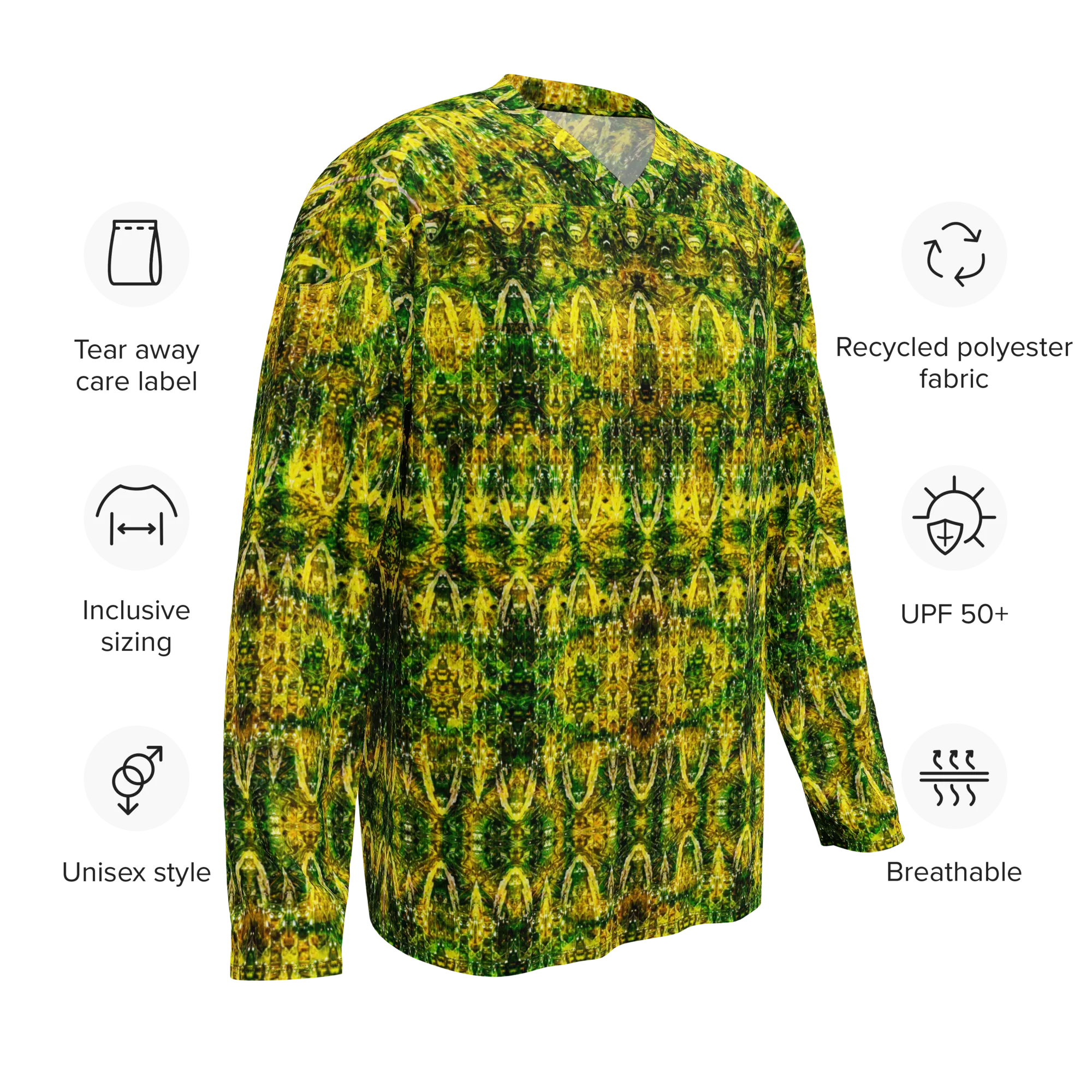 Hockey Jersey (Unisex)(Samhain Dreams of Jade 11 of 15 Undecim ex Quindecim) RJSTH@Alchemic RJSTHW2024 RJS