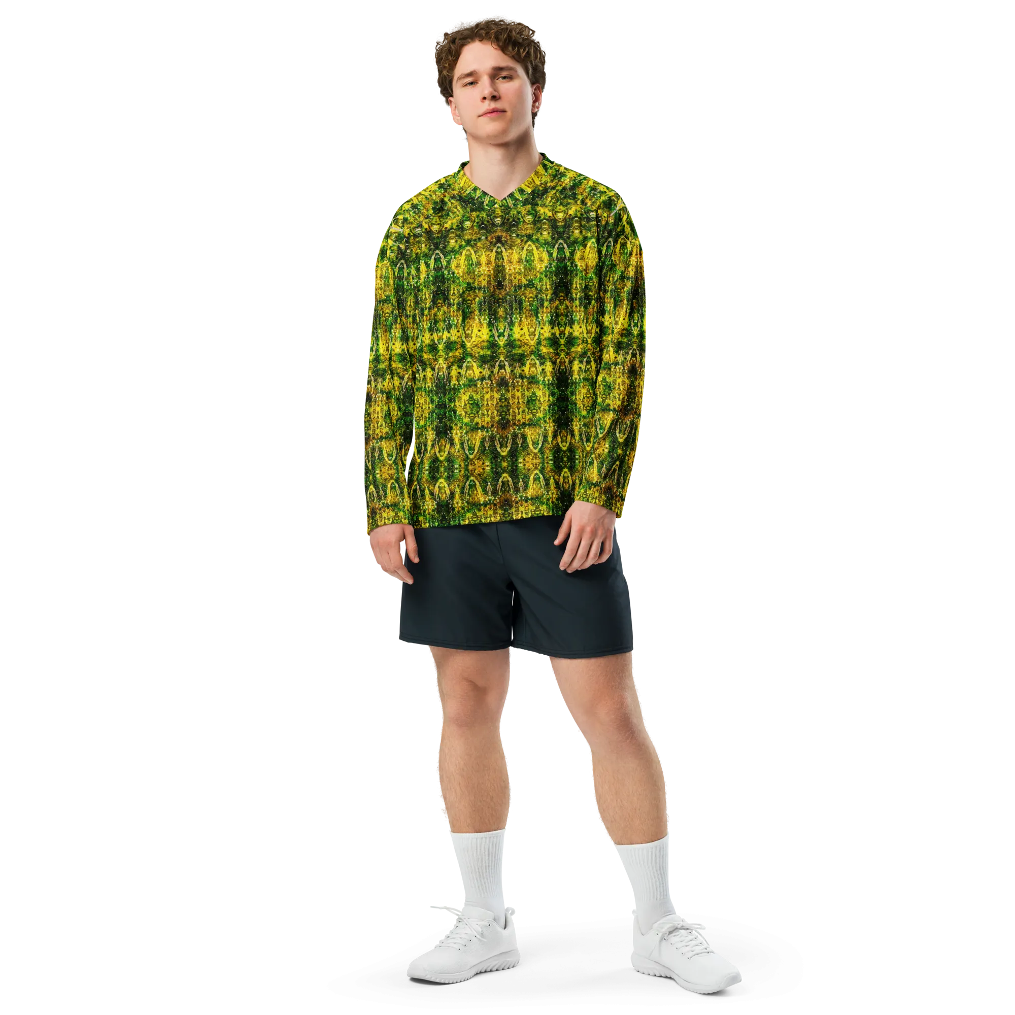 Hockey Jersey (Unisex)(Samhain Dreams of Jade 11 of 15 Undecim ex Quindecim) RJSTH@Alchemic RJSTHW2024 RJS