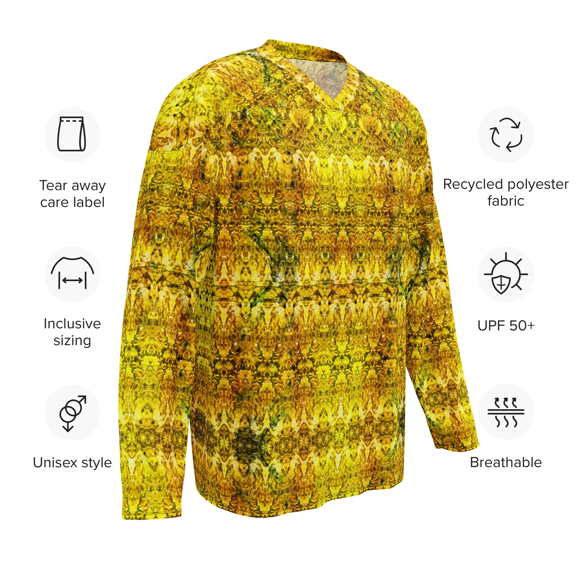 Hockey Jersey (Unisex)(Samhain Dreams of Jade 12 of 15 Duodecim ex Quindecim) RJSTH@Alchemic RJSTHW2024 RJS