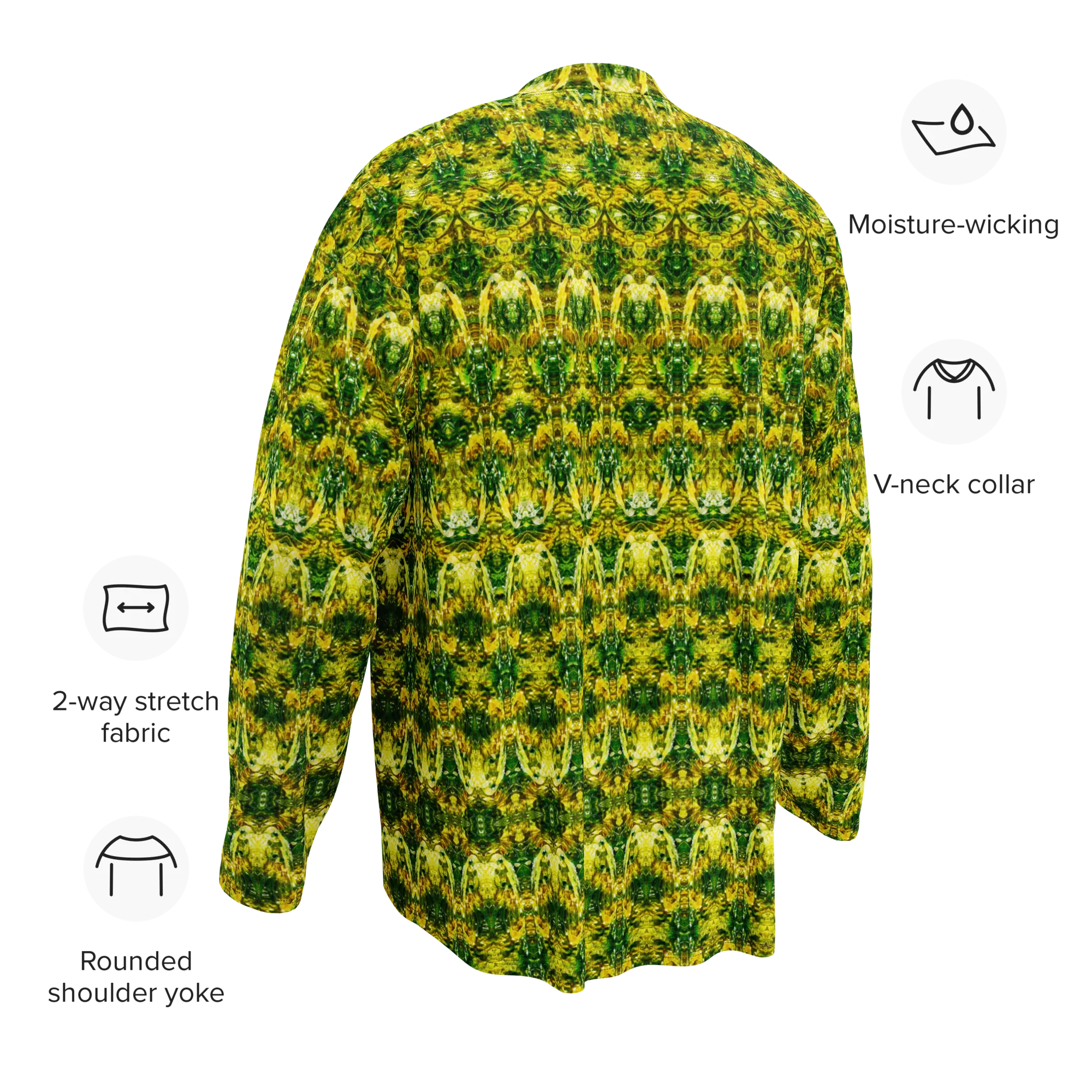 Hockey Jersey (Unisex)(Samhain Dreams of Jade 4 of 15 Quattuor ex Quindecim) RJSTH@Alchemic RJSTHw2024 RJS