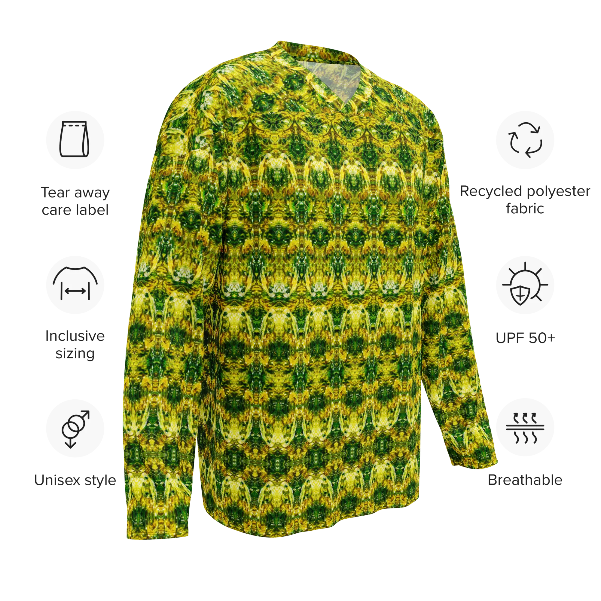 Hockey Jersey (Unisex)(Samhain Dreams of Jade 4 of 15 Quattuor ex Quindecim) RJSTH@Alchemic RJSTHw2024 RJS