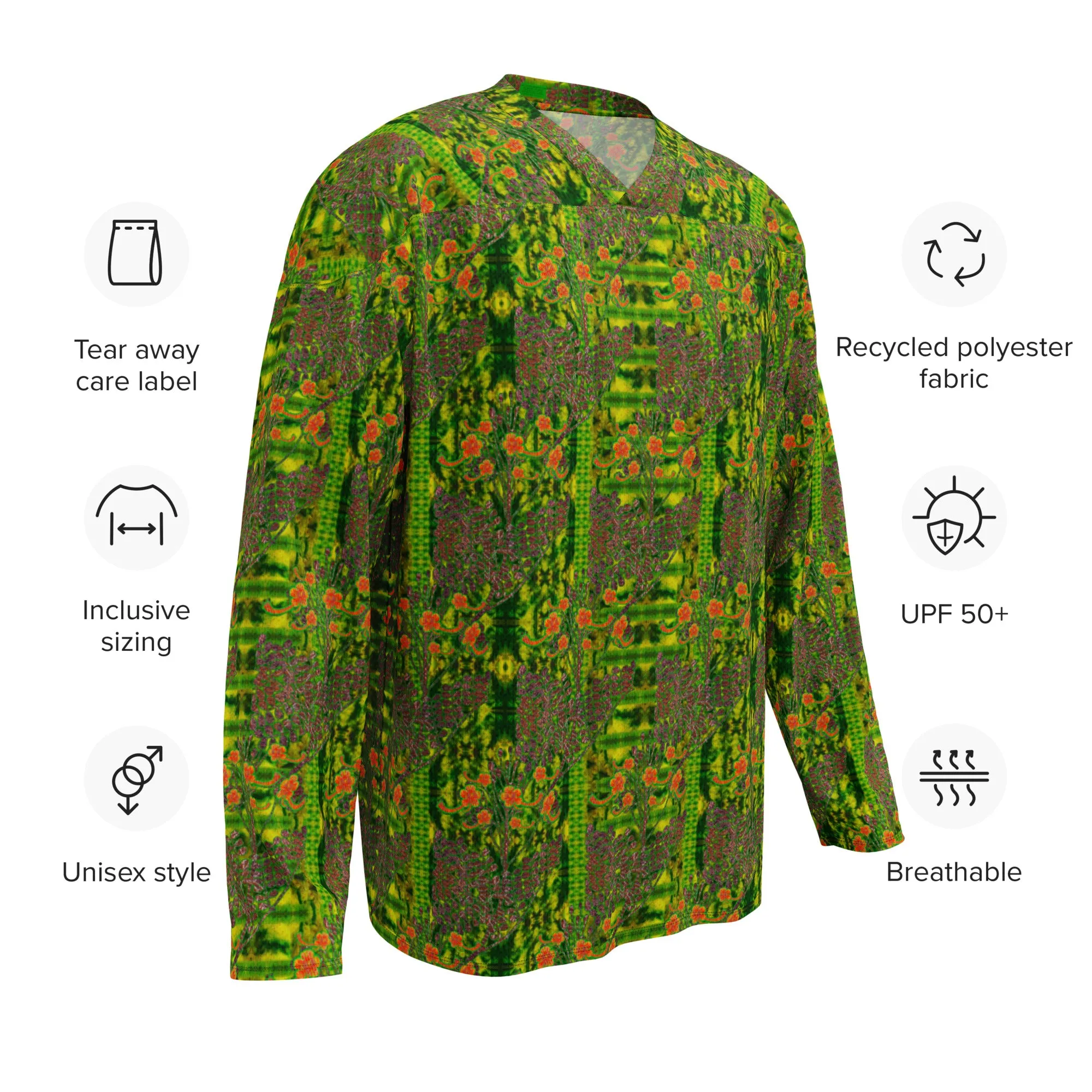 Hockey Jersey (Unisex)(WindSong Flower) RJSTH@Fabric#3 RJSTHS2024 RJS