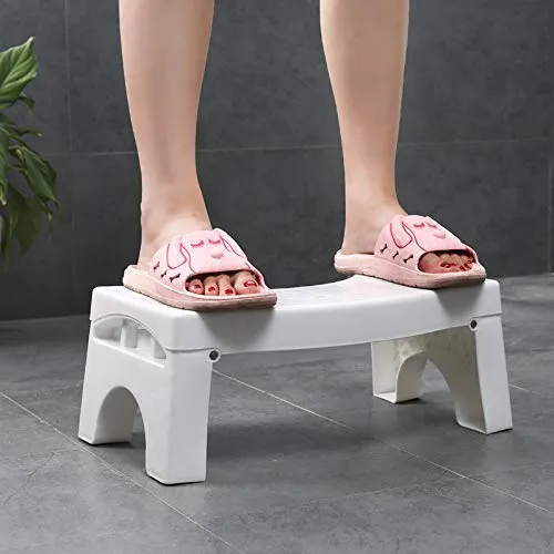 Homlly Squatty Foldable Toilet Stool