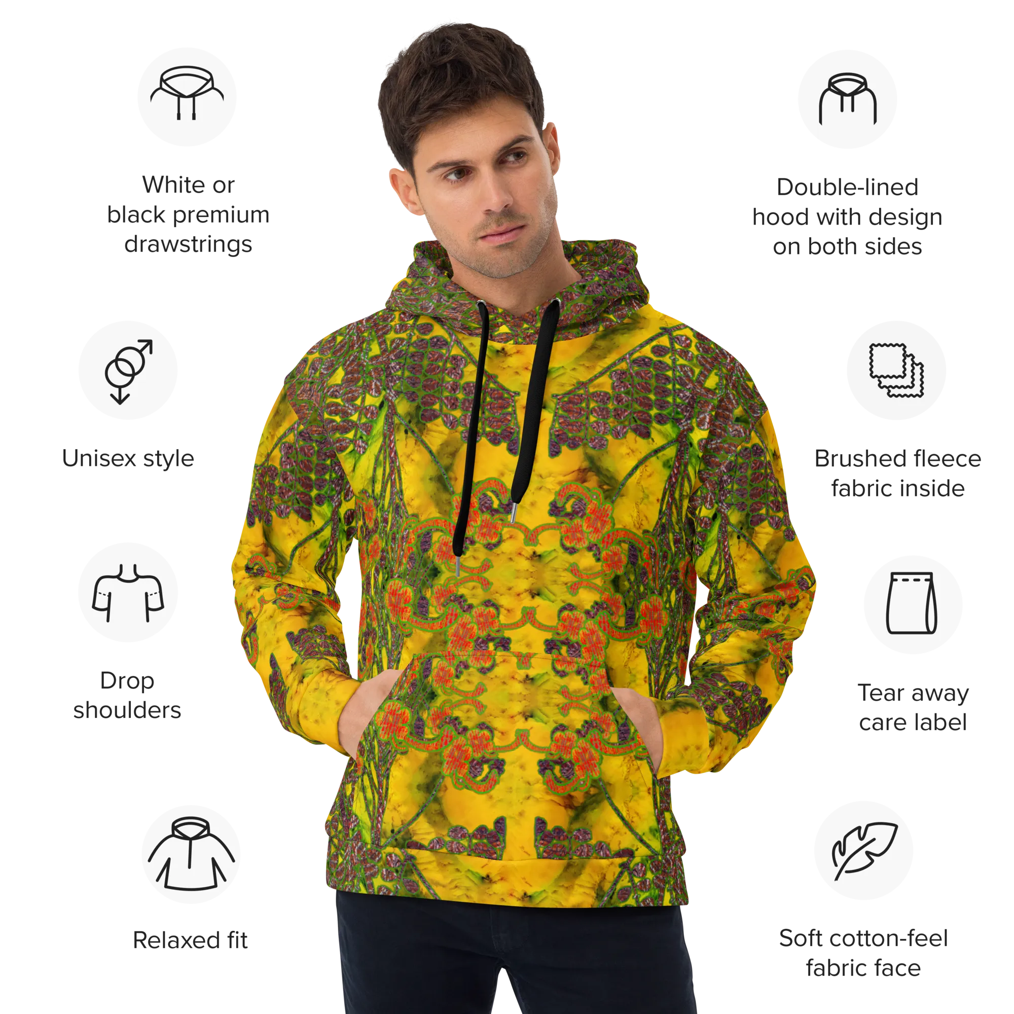 Hoodie (Unisex)(WindSong Flower) RJSTH@Fabric#1 RJSTHw2022 RJS