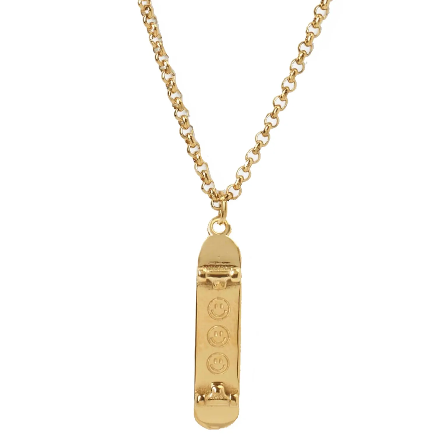 Hoops and Chains Smiley Skateboard Chain