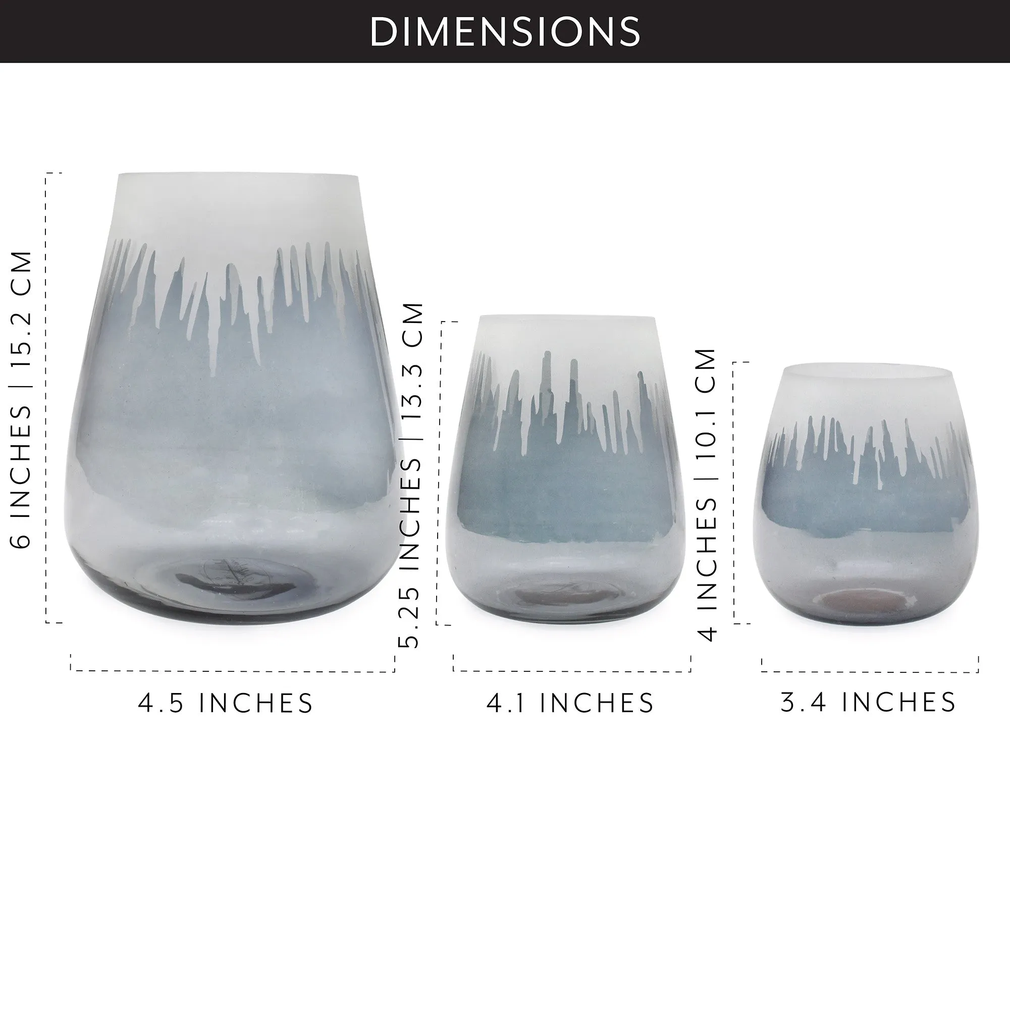 Hurricane Lamp Candle Holders (Case of 12)