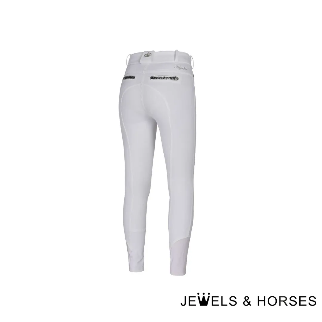 Kingsland Kadi Full Seat Breeches - White