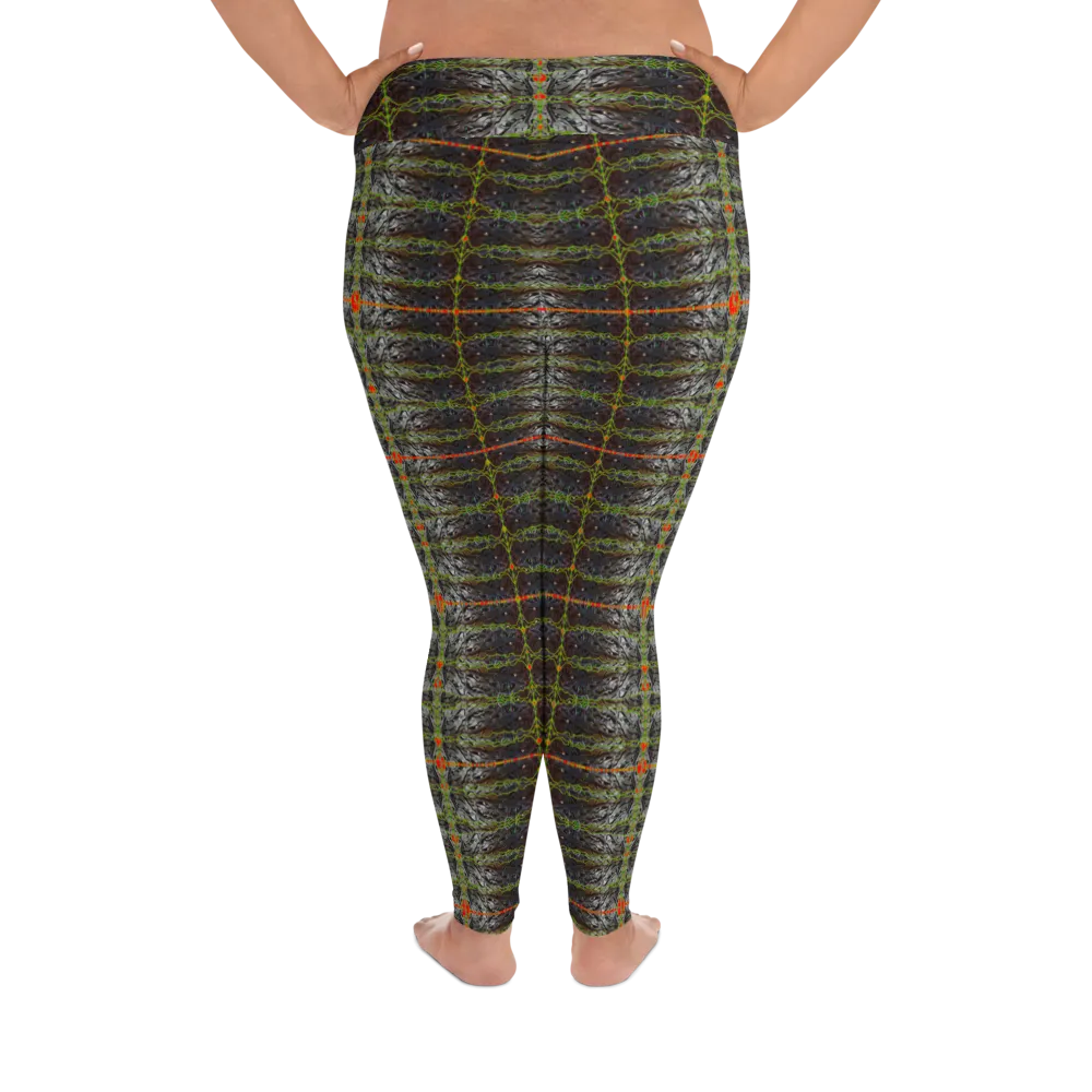 Leggings (Plus Size)(Rind#1 Tree Link) RJSTH@Fabric#1 RJSTHW2021 RJS