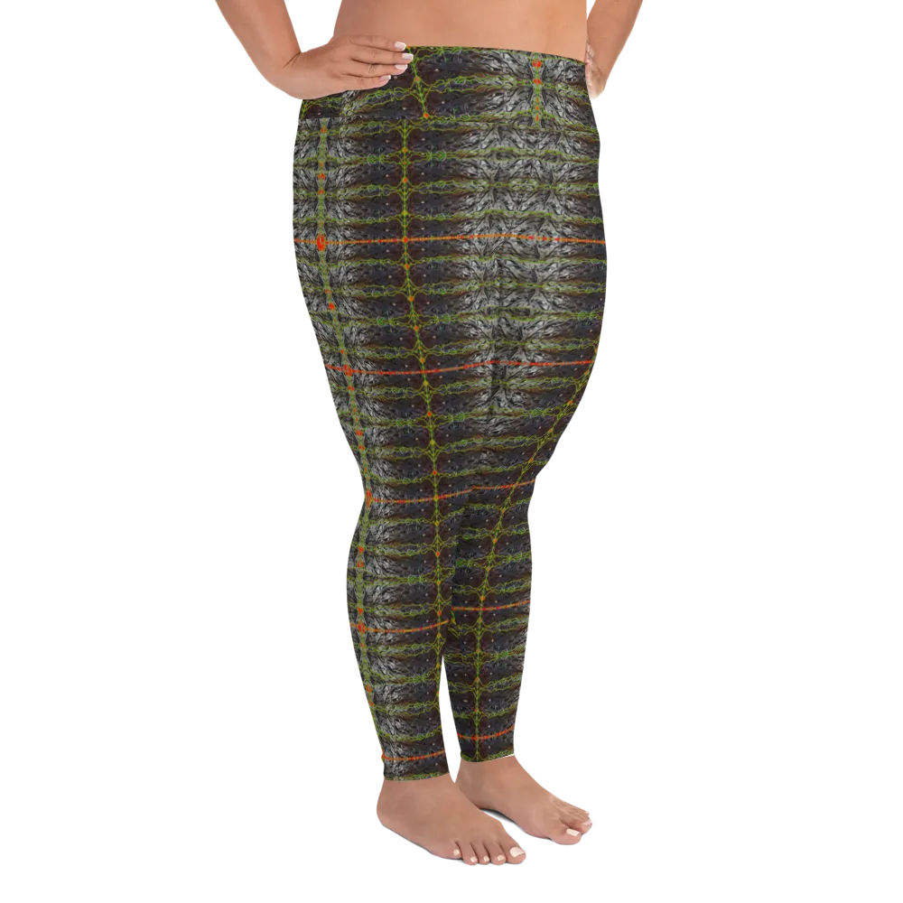 Leggings (Plus Size)(Rind#1 Tree Link) RJSTH@Fabric#1 RJSTHW2021 RJS