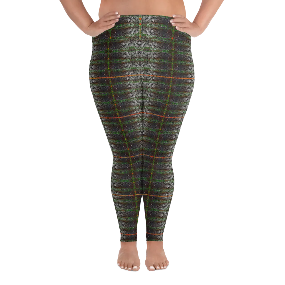 Leggings (Plus Size)(Rind#2 Tree Link) RJSTH@Fabric#2 RJSTHW2021 RJS