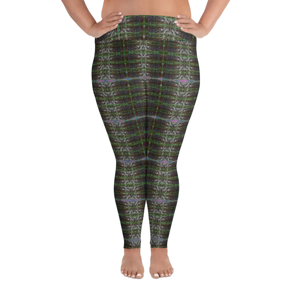 Leggings (Plus Size)(Rind#4 Tree Link) RJSTH@Fabric#4 RJSTHW2021 RJS