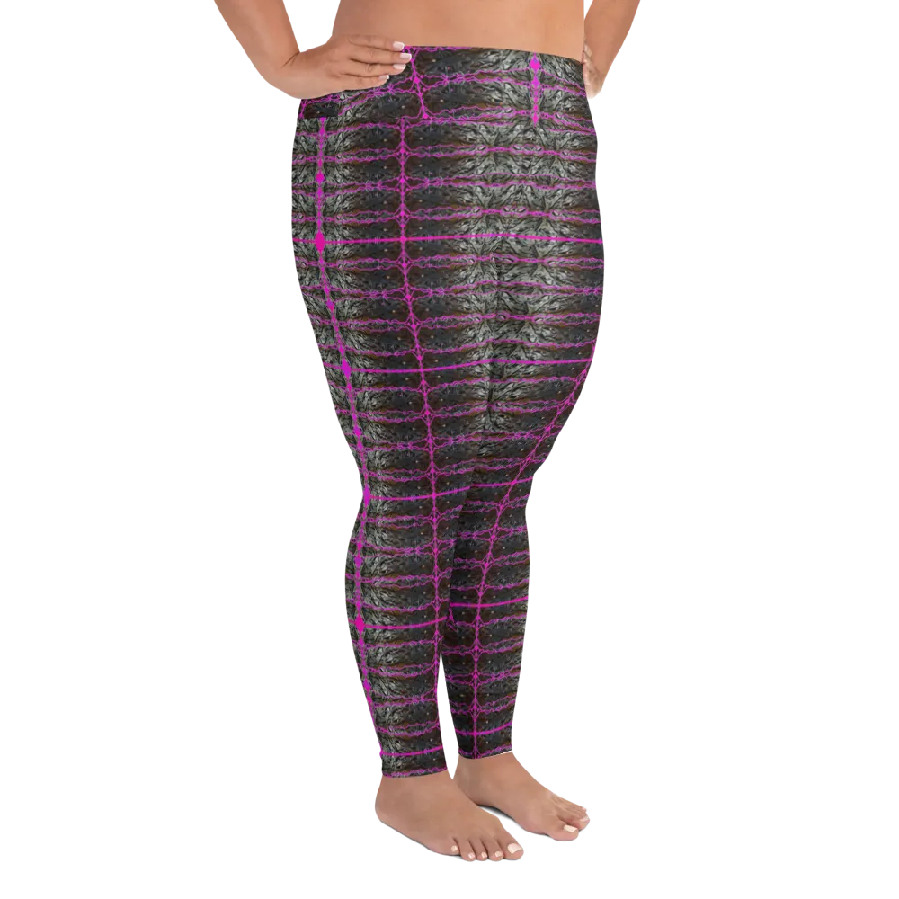 Leggings (Plus Size)(Rind#9 Tree Link) RJSTH@Fabric#9 RJSTHW2021 RJS