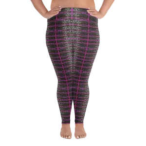 Leggings (Plus Size)(Rind#9 Tree Link) RJSTH@Fabric#9 RJSTHW2021 RJS