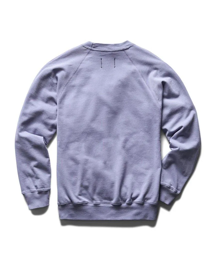 Lightweight Terry Relaxed Crewneck Cascade