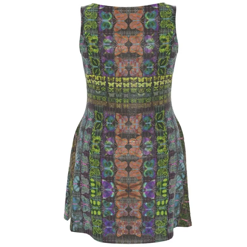 London Skater Dress (Her/Muliebris)(Butterfly Glade Tree Link Pride Stripes) RJSTHS2022 RJS