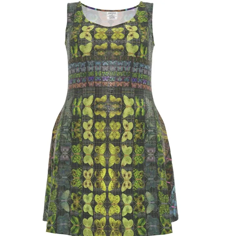 London Skater Dress (Her/Muliebris)(Butterfly Glade Tree Link Pride Stripes) RJSTHS2022 RJS
