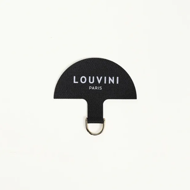 Louvini Adaptateur Coque Bandouliere Universal Miki - Noir