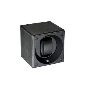 Masterbox Single Black Toledo Leather Black Stitches