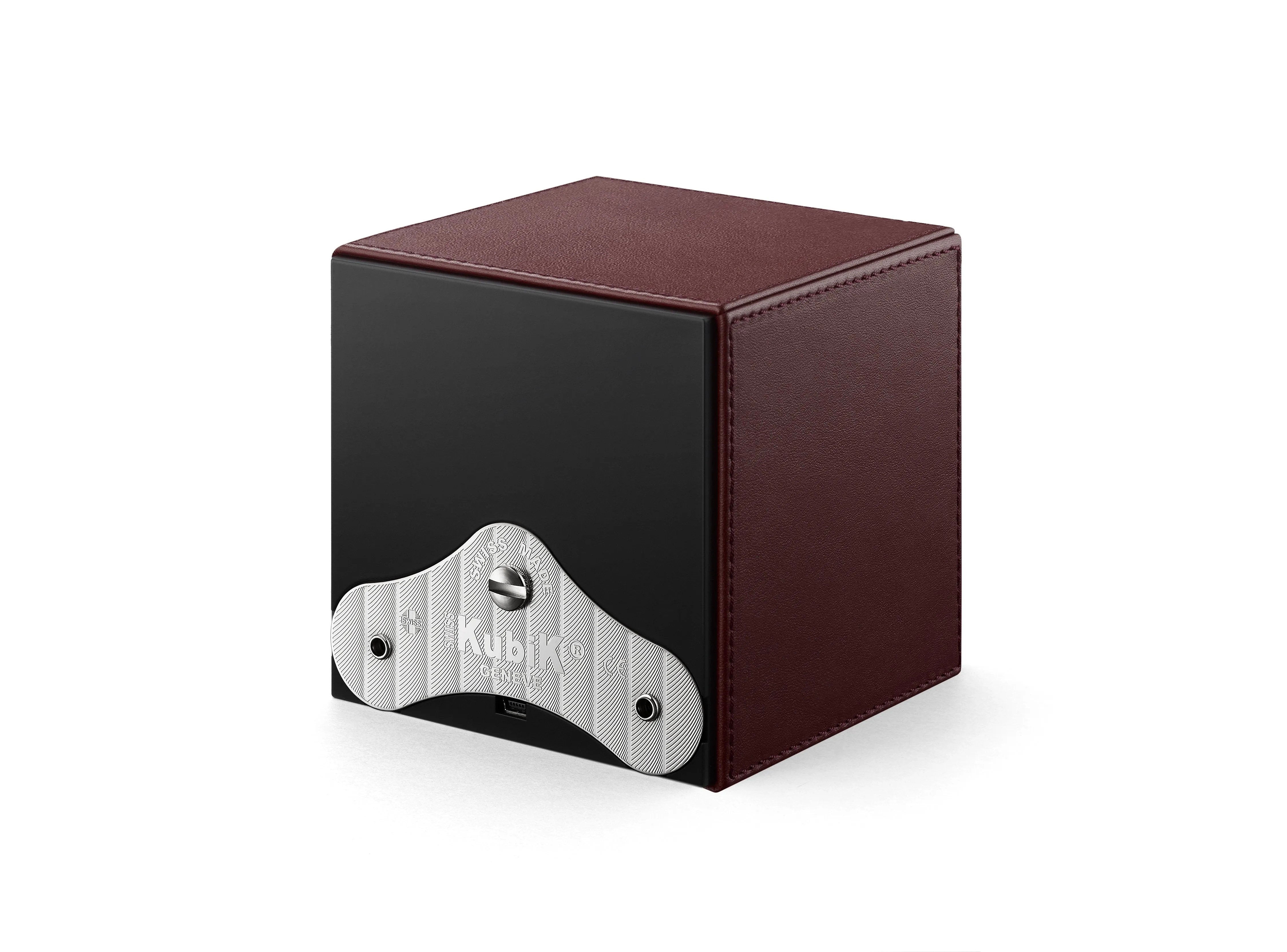Masterbox Single Bordeau Toledo Leather Bordeau Stitches