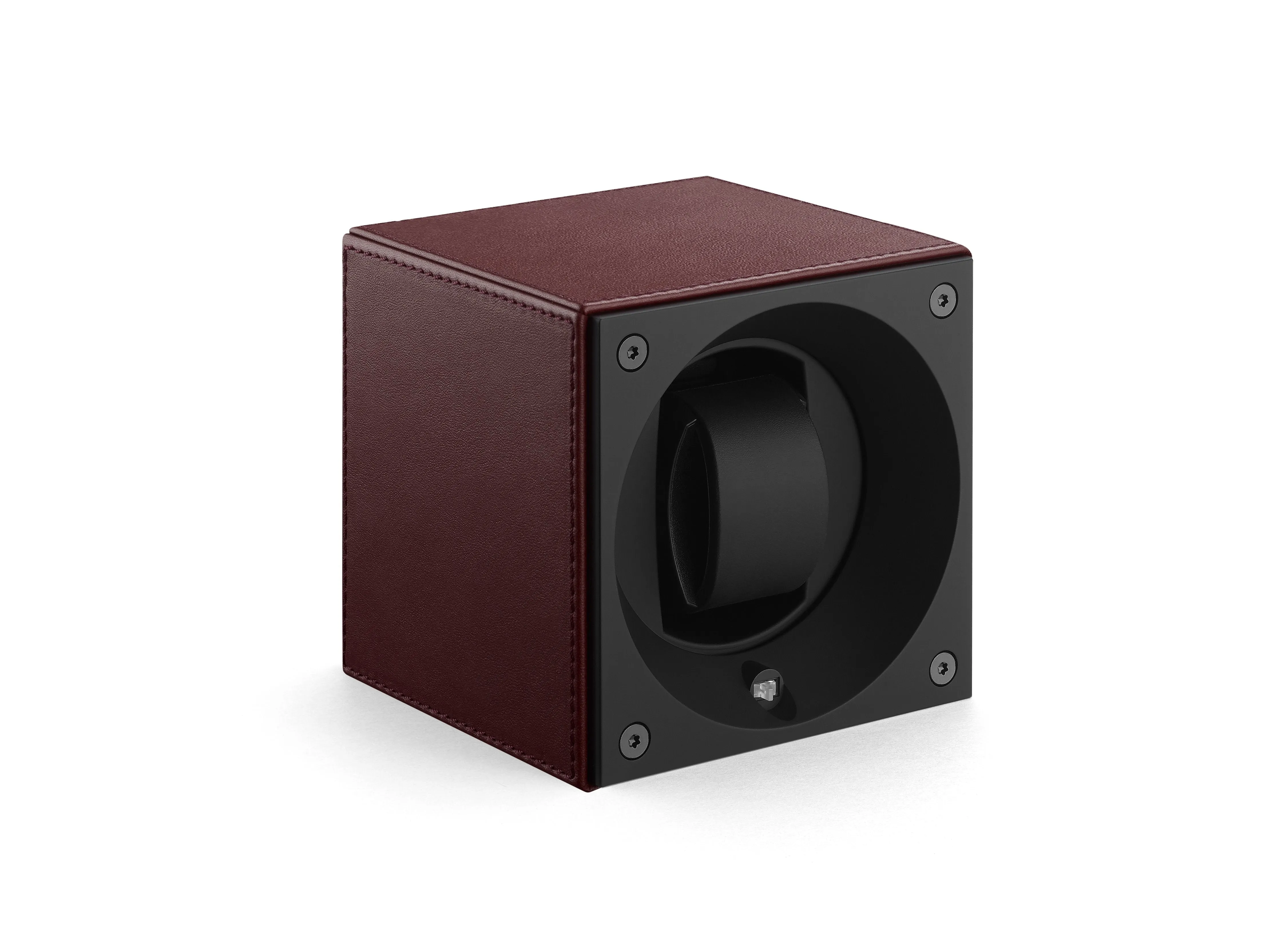 Masterbox Single Bordeau Toledo Leather Bordeau Stitches
