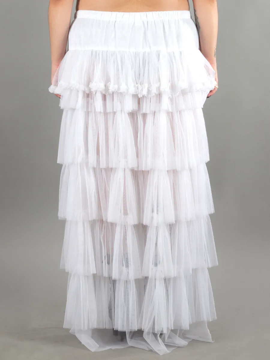 Maya Hi-Low Bustle Skirt