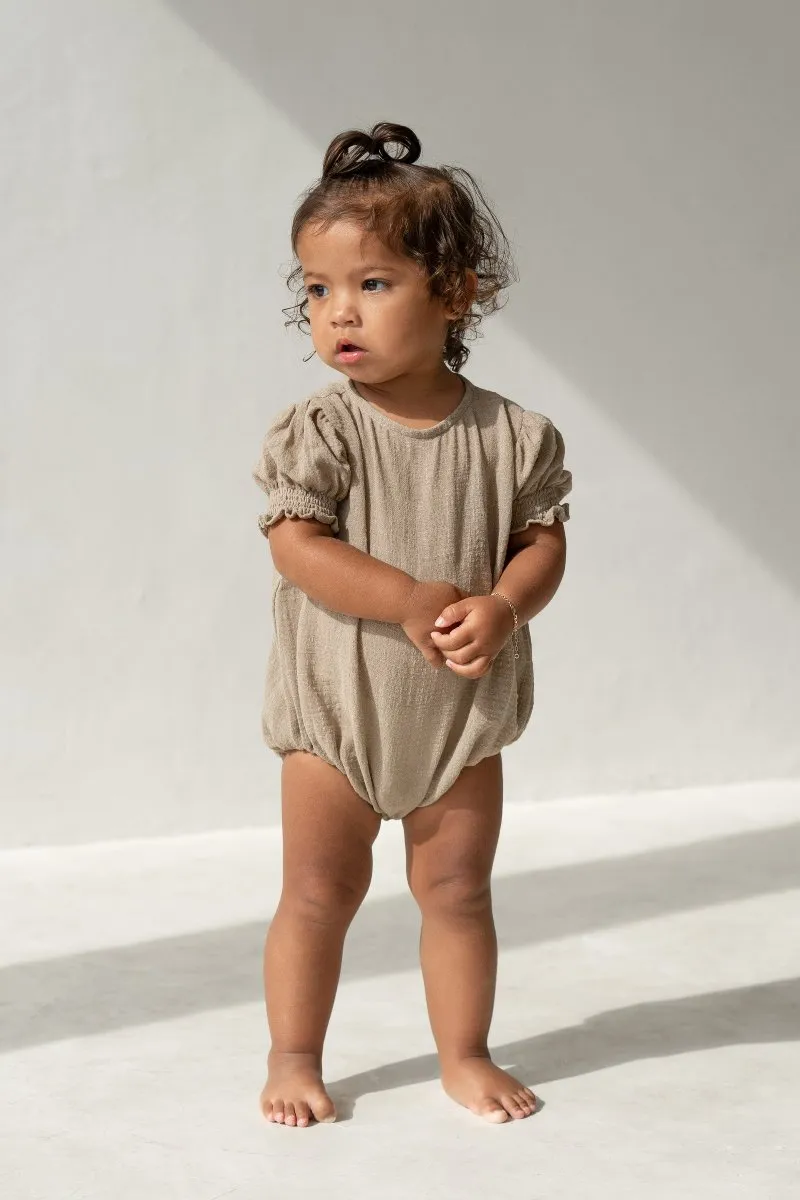 Meadow Romper - Mushroom