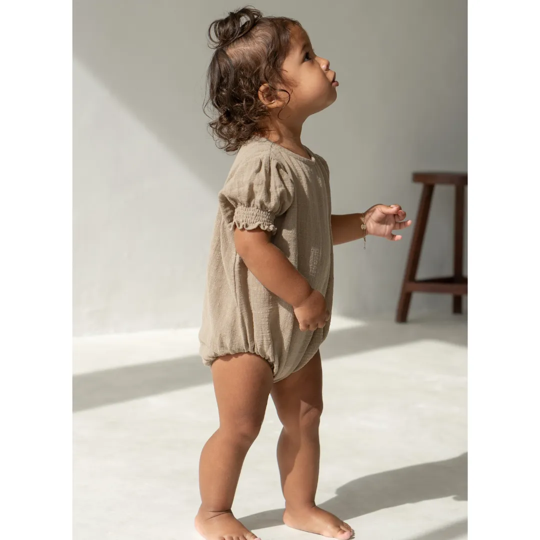 Meadow Romper - Mushroom