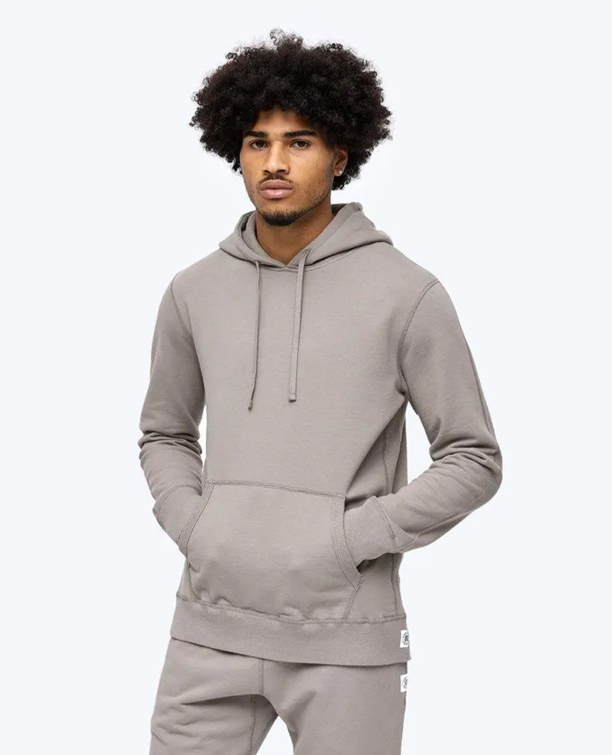 Midweight Terry Pullover Hoodie Silt