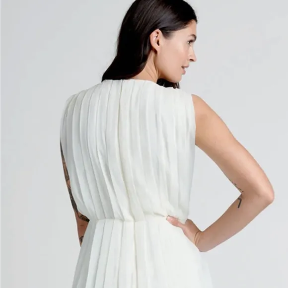 ModCloth The Pleat-est Things Mini Dress