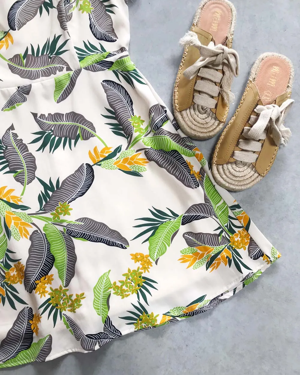 Monstera Dress
