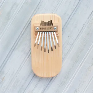Natural Pine Thumb Piano