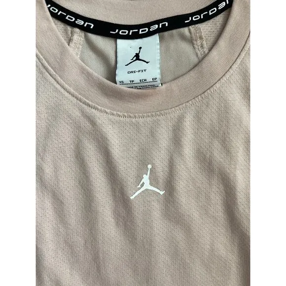 Nike Jordan Sport Diamond Active Tank &amp; 4&quot; Drawstring Shorts‎ Pockets Size XS