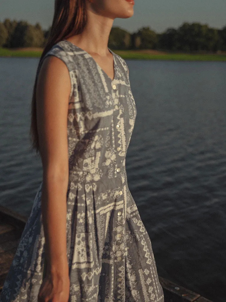 Ocean Patch Dress