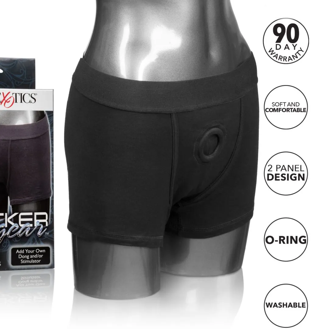 Packer Gear Black Plus Size Boxer Packing Harness Size XL - 3X