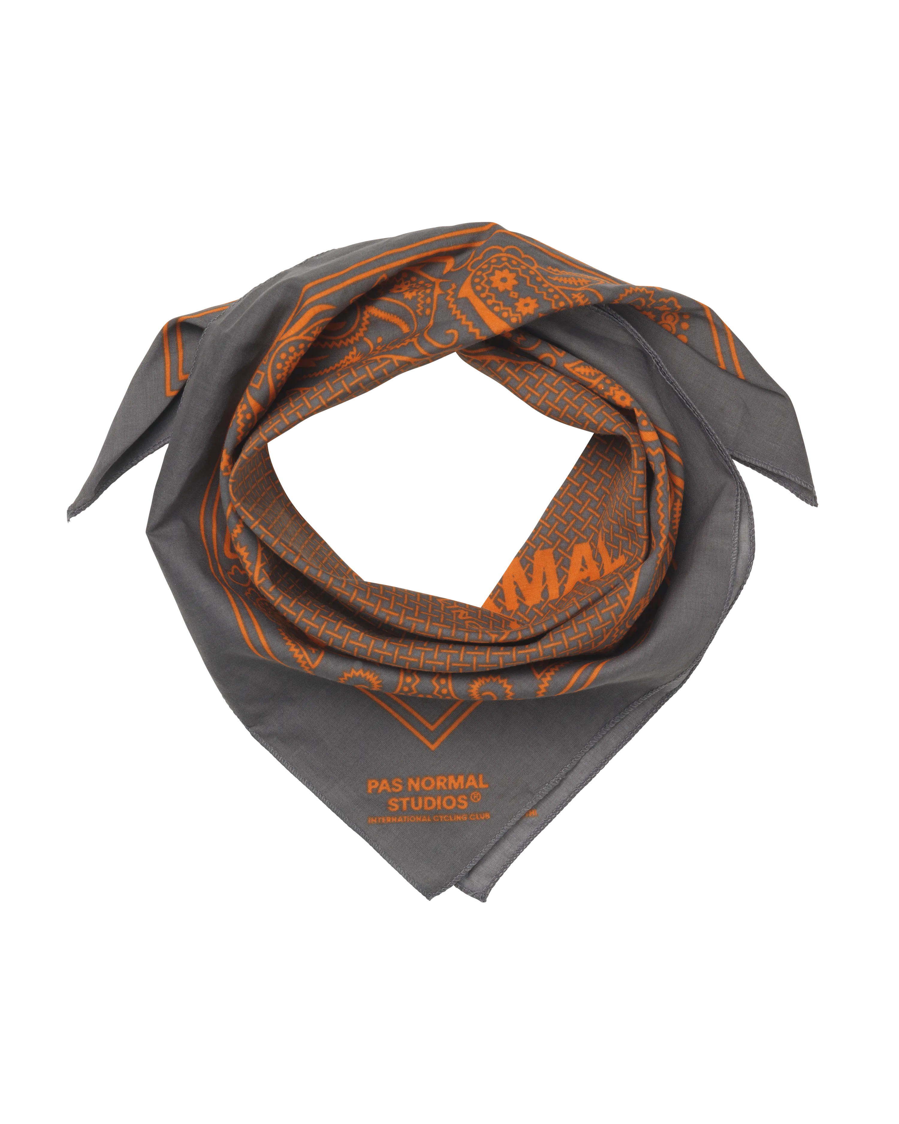 Pas Normal Studios - Off-Race Bandana - Fossil Grey / Bronze