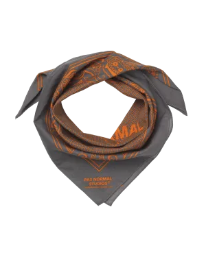 Pas Normal Studios - Off-Race Bandana - Fossil Grey / Bronze