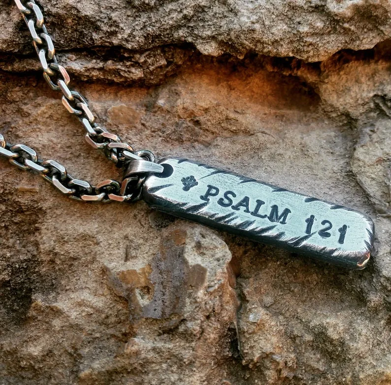Personalized Bar Necklace | Sterling Silver Custom Bar Necklace