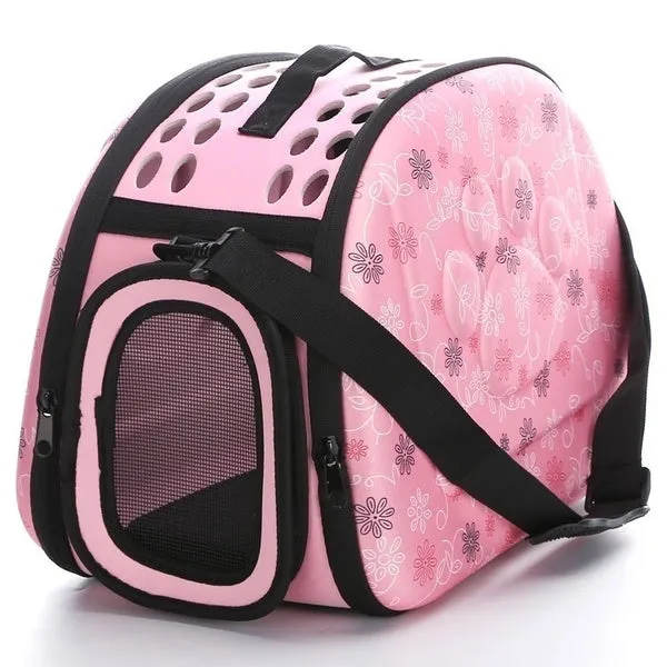Pet Carrier Puppy Dog Cat Outdoor Travel Shoulder Bag for Small Dog