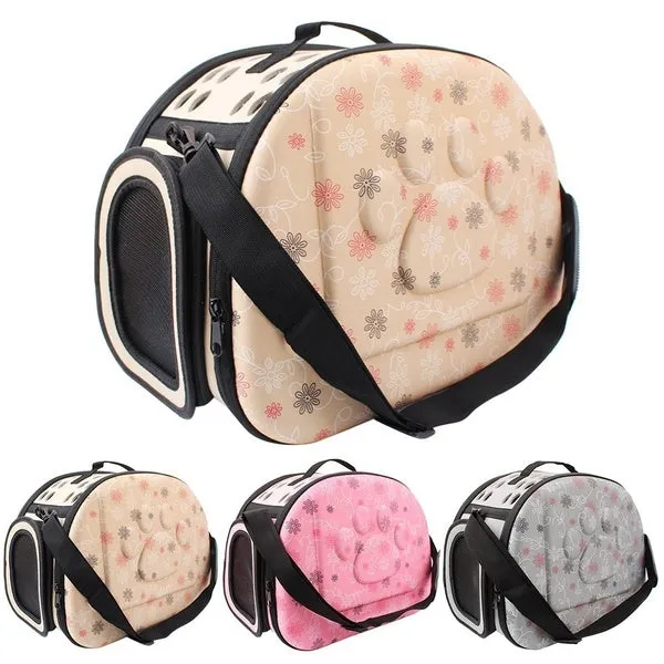 Pet Carrier Puppy Dog Cat Outdoor Travel Shoulder Bag for Small Dog